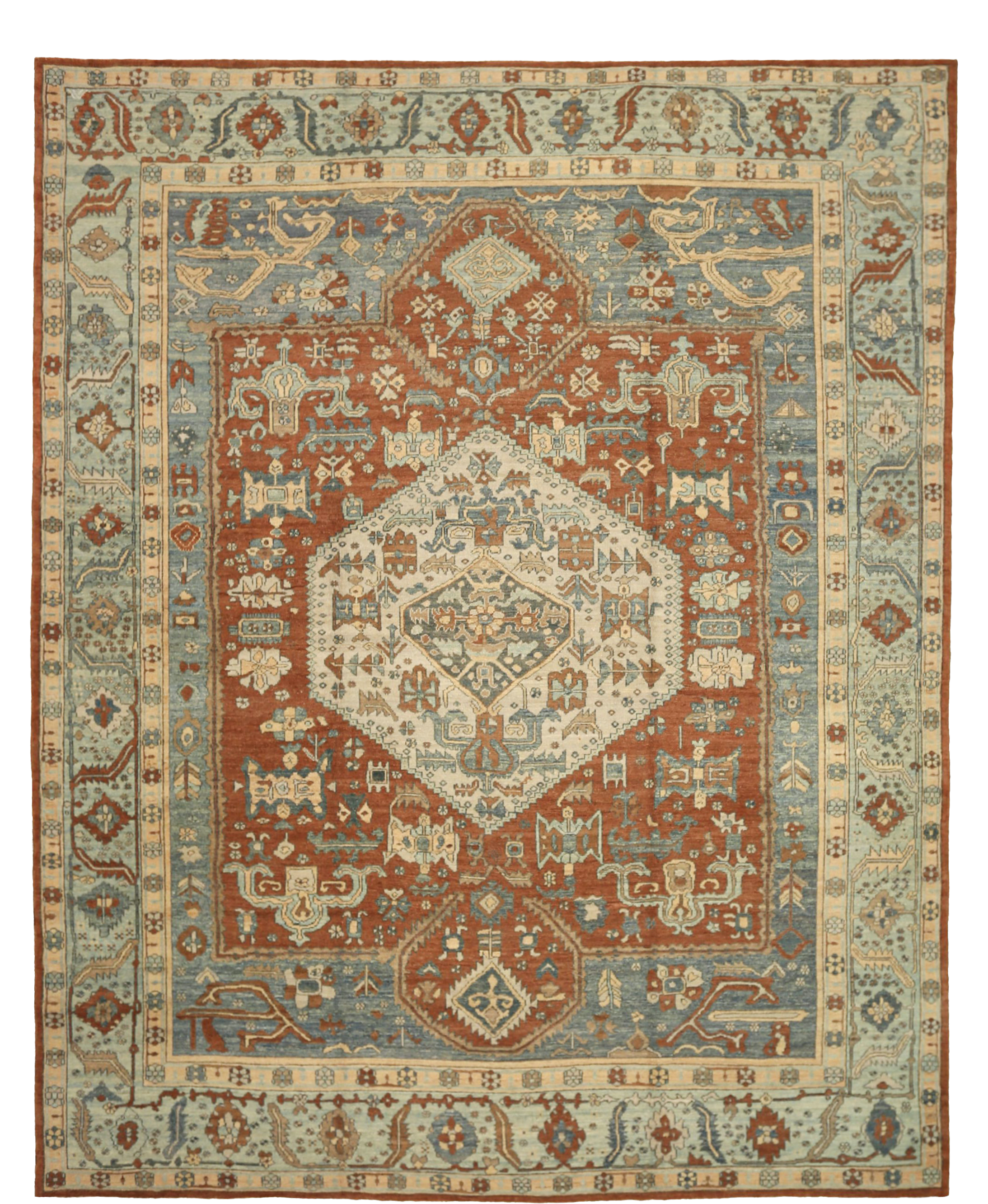 Antique Oushak Oversize Rug 88369